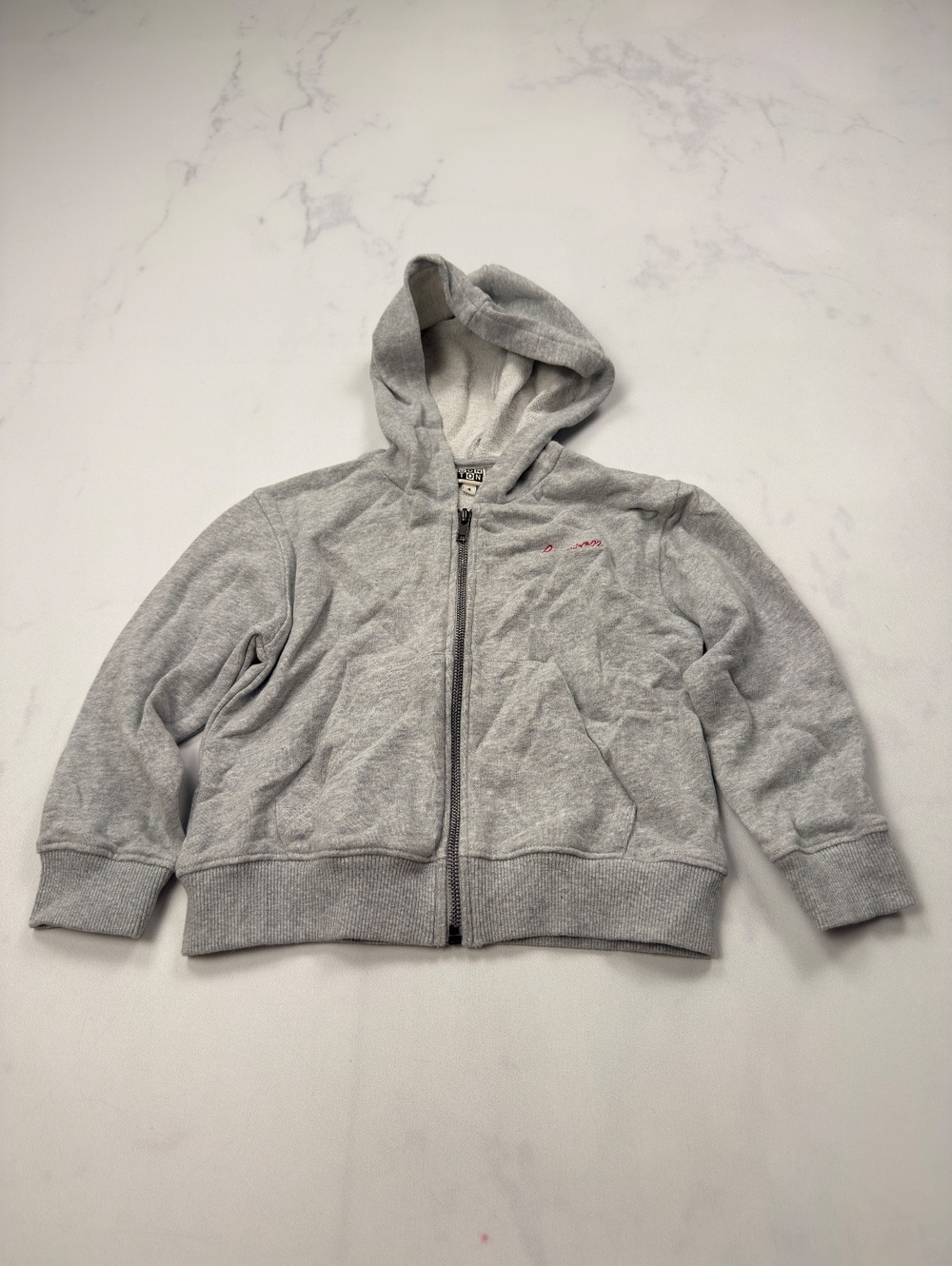 Bonton Hoodie Gray 2010s Indie - Boys 4